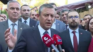 CHP GENEL BAŞKANI ÖZGÜR ÖZEL BASIN MENSUPLARININ SORULARINI YANITLADI 18/10/2024