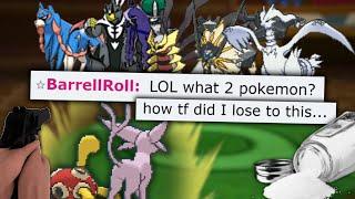 2 Pokemon VS 6 Legends FUNNY Pokemon Showdown SWEEP Compilation