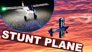 SEE This Stunning LED RC PLANE CRASH!!! - E-Flite Night Timber X - TheRcSaylors