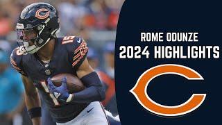 Rome Odunze 2024 Highlights (Weeks 1-6)| NFL Highlights