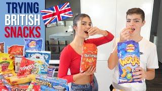 Trying British Snacks | Grace's Room