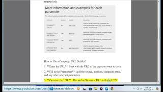 Campaign url builder 101: UTM tracking Google Analytics?