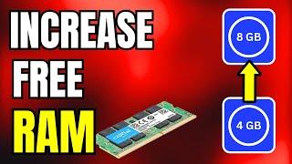 RAM BOOSTER   How To Increase RAM On Laptop For Free WITHOUT BUYING ANY RAM