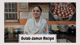 Gulab Jamun Recipe  | Amazing taste  |Naziya's Recipe And Vlog ️
