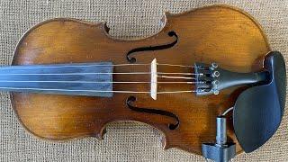 SWEET AND RICH Toned Old Violin #1270.  Ian Lane's old Fiddle for last 4 years. Great Fiddle!