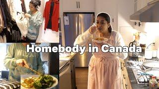 Homebody In Canada | When I don't want to cook | HINDI | SIMORVLOGS