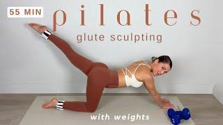 55-Min Glute Sculpting Workout | Build, Lift & Tone Your Glutes | Optional Weights