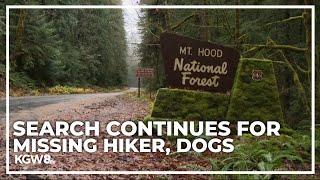 Mount Hood hiker, 2 dogs remain missing for several days