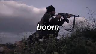 Boom, boom, boom, boom