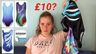 AFFORDABLE GYMNASTICS LEOTARDS? Try on and review |  Under £10 Amazon leotards | PolinaTumbles