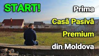 #1 Start Prima Casa Pasiva Premium din Moldova #casapasiva #passivehouse