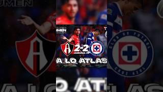 Resumen y goles | Atlas 2-2 Cruz Azul | Liga Mx -AP2024-J16 | TUDN #ligamx #ligamxlive #viralshort