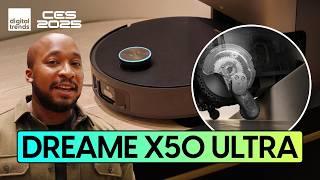 First Look: Dreame’s X50 Ultra, the Climbing Robot Vacuum! | CES 2025