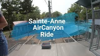 AirCanyon Ride at the Sainte-Anne Canyon in Beaupre, Quebec