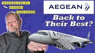 Aegean Airlines Business Class - Did I Use the Word "Excellent" In A Video???