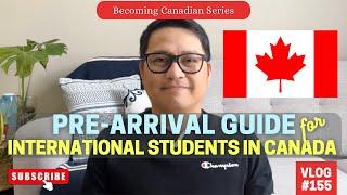 Pre-Arrival Guide for International Students in Canada