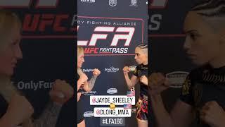 Jayde Sheeley vs. Diamond Long - Face-Off - (LFA 160) - /r/WMMA