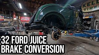 Hidden Hydraulic Brake Conversion For 1932 Ford!!