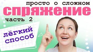 Как правильно определить спряжение глаголов? Как пишутся окончания глаголов?