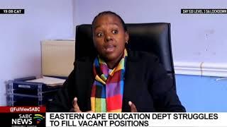 Eastern Cape Education grappling to fill thousands of teacher vacancies