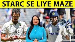 Yashavi Jaiswal VS Mitchell Starc: "You are bowling too slow" Jaiswal ne kiya Starc ko Sledge