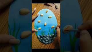 squiz the craft#diy craft making with pista shell#fish tank wall #youtube#latest#like#share#subscrib