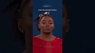 She must have been feeling so much pressure #gymnastics #twisties #simonebiles #olympics