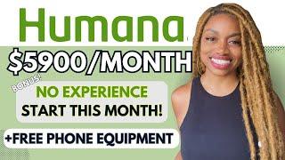 Humana Is Hiring & Will Pay You $4K-$5K/Month I Work From Home Jobs Fall 2024