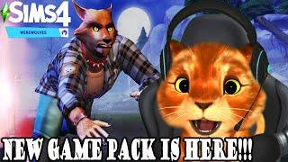 The Sims 4 New Game Pack: Werewolves - So Excited!!!