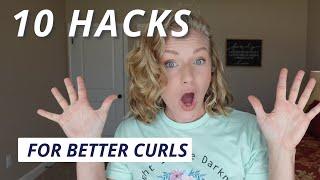 10 Hacks For Instantly Better Wavy Curly Hair