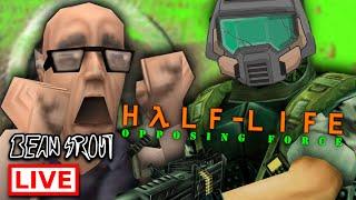 Playing Half Life Opposing Force for The First Time... LIVE