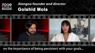 Roqe moment - Alangoo founder and director Golshid Mola... با زیرنویس فارسی