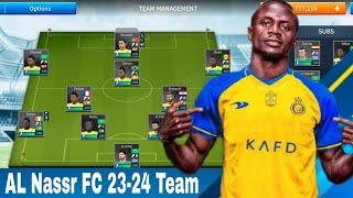 How To Create Al Nassr FC 2023-2024 Season Team With ( Mane ) In Dream League Soccer 2019