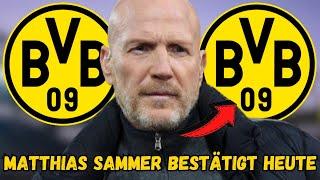 BvB: Eilmeldung! Skandal beim BvB! Das hat Matthias Sammer heute bestätigt! BvB-Neuigkeiten! #bvb