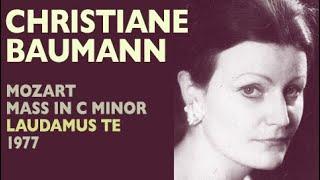 Christine Baumann - Mozart: GREAT MASS IN C MINOR, Laudamus te, 1977