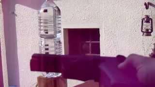 H&K USP CO2 Pistol VS Plastic Water Bottle