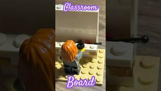 Classroom Board  #backtoschool #board #lego #lovebricks #diy #brick #legosets #miniature #art