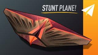 BEST Paper Airplane Flies FOREVER! — How to Make an Amazing Glider Design — Raven