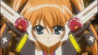 Mahou Shoujo Lyrical Nanoha Strikers Teana Lanster's Transformation Scene 900% AI Upscaled