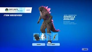 Fortnite Godzilla skin Early!!