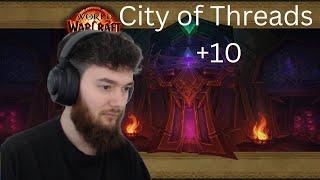 Tanking +10 City of Threads in The War Within, Week 1. Vengeance Demon Hunter POV. 2450 RIO