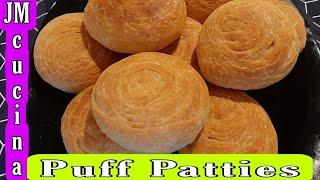 Puff Patties Recipe | Easy and Simple Homemade Recipe | JM Cucina