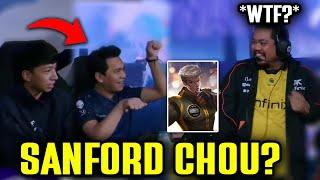 LOL COACH YEB REACTION AFTER SANFORD PICKS CHOU TO COUNTER HIS DRAFT...