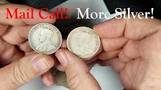 Mail Call!!  We receive our GAW from North Central Coins and pick up old Silver coins at Spot!