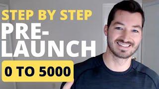 How to Build a Pre-launch Waitlist 0 to 5,000 Subscribers in 30 Days!