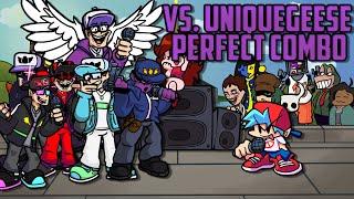 VS. UniqueGeese - Perfect Combo [Hard Difficulty, All Cutscenes] - Friday Night Funkin'