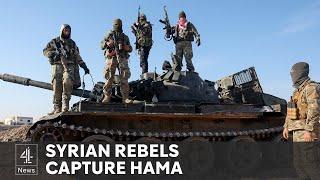 Syrian rebels capture Hama for first time since 2011