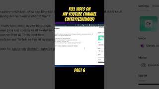 How to generate Ai avatar for free? #aitools #youtubeautomation #aiforbeginners
