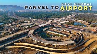 Panvel To Navi Mumbai Airport Connector Progress | Navi Mumbai Airport Connectivity Update