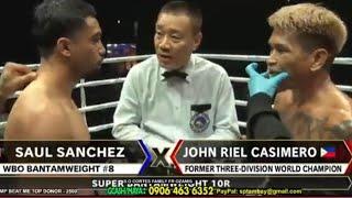 Casimero vs Sanchez FULL FIGHT HIGHLIGHTS! Saul Sanchez 1st Round KNOCK OUT!